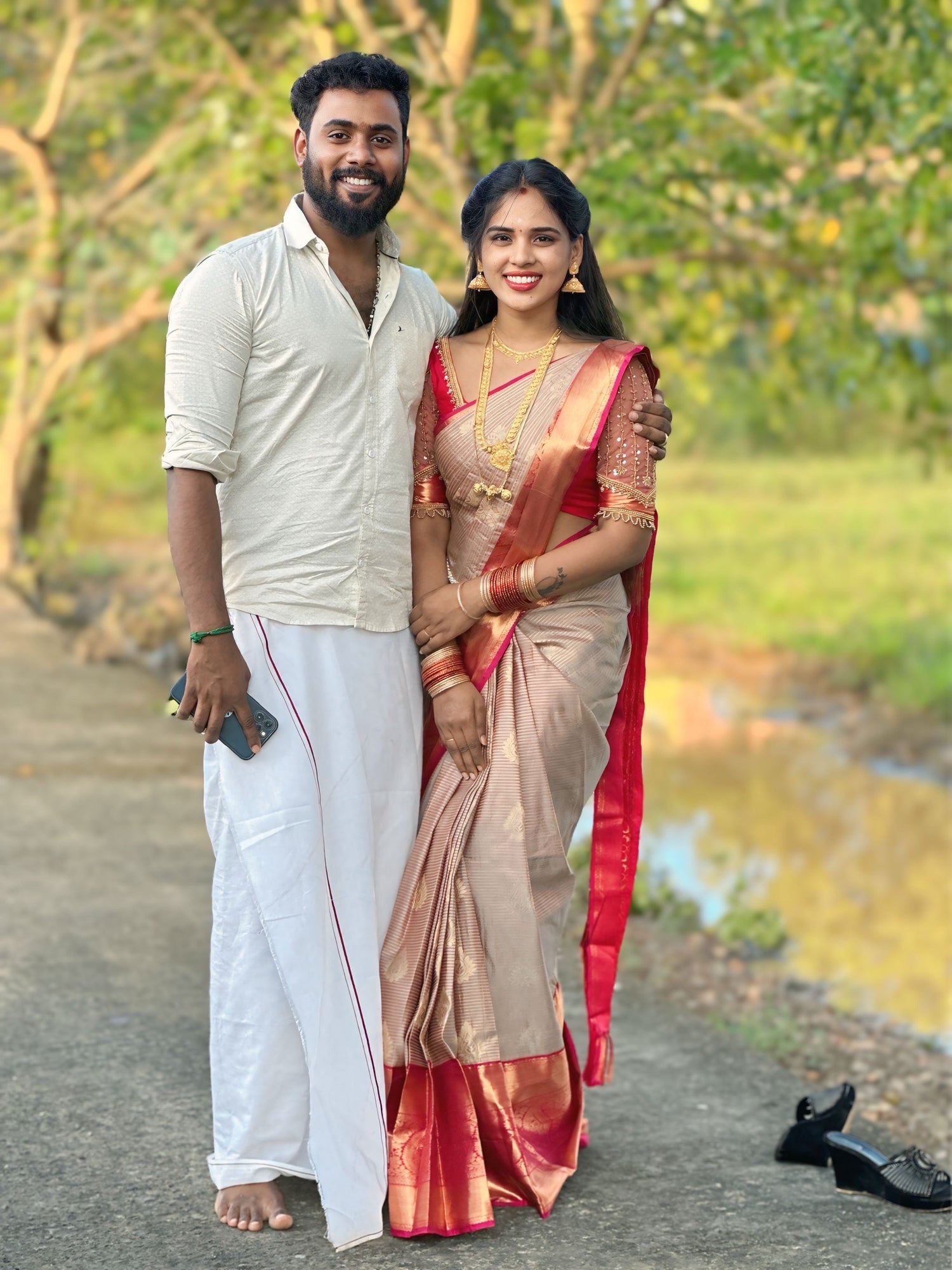 Kanchi semi silk saree