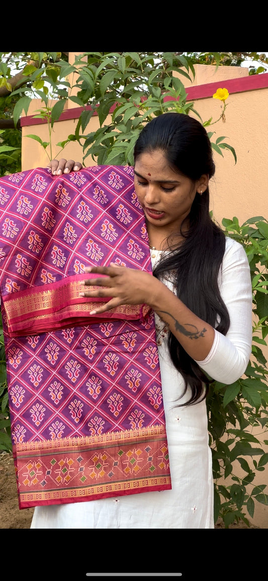 Patola silk saree