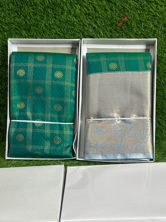 PURE KANCHI SEMI SILK SAREE