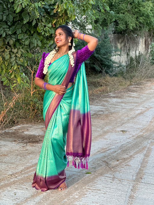 KUBERA SOFT SILK SAREE