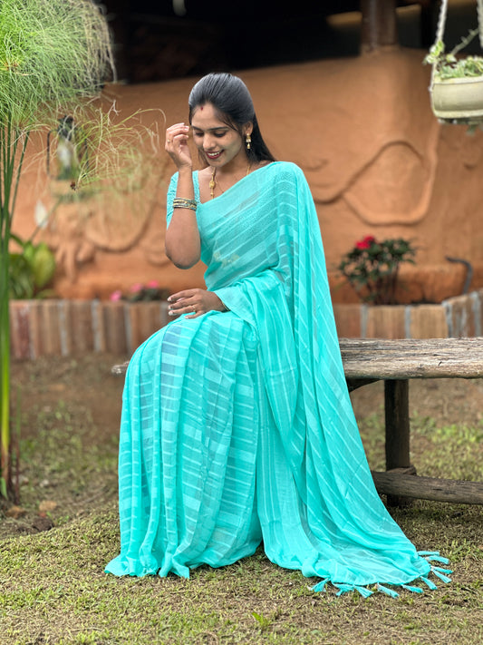 Georgette saree