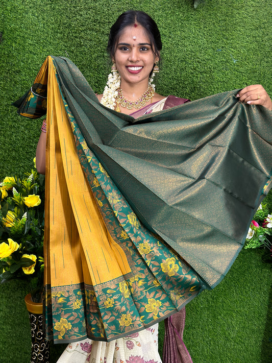 KANCHI SEMI SILK SAREE