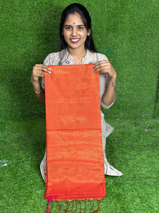 Khadi tissue silk saree