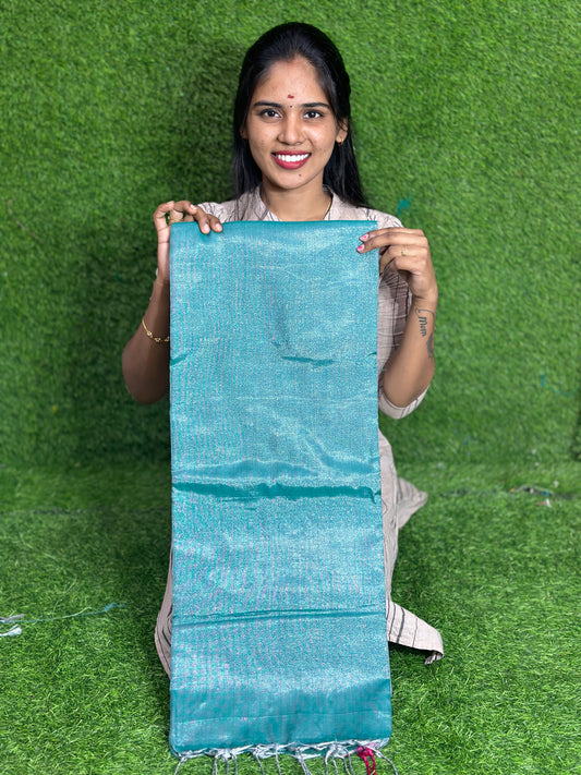 Khadi tissue silk saree