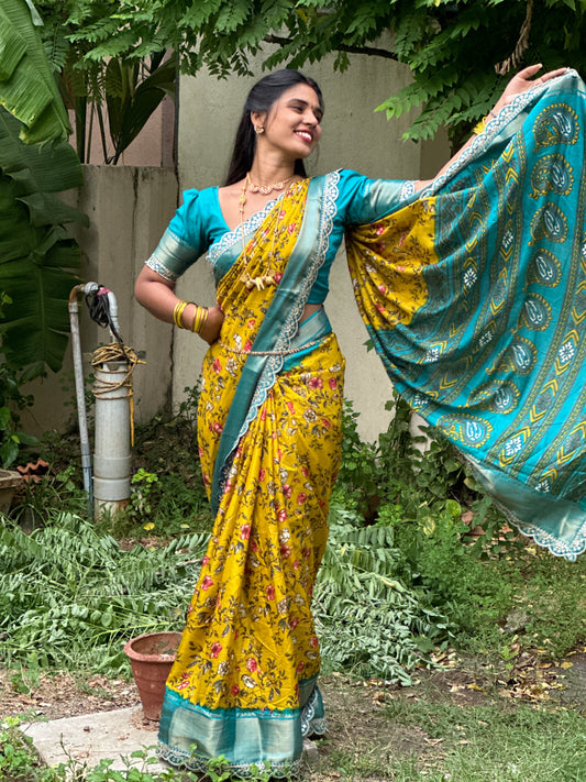 DOLA SEMI SILK SAREE