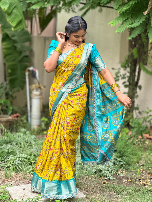 DOLA SEMI SILK SAREE