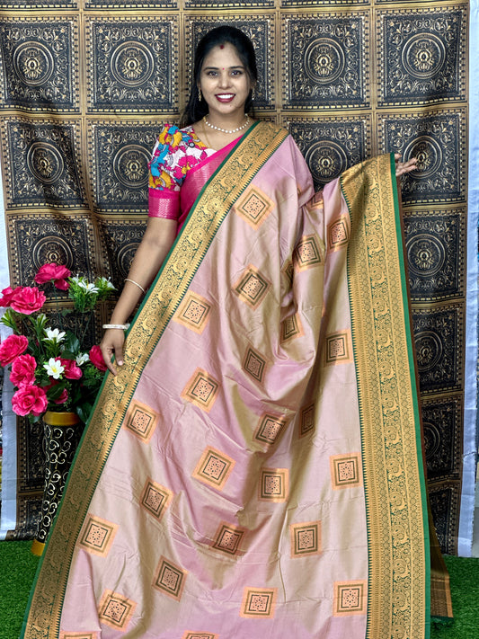 KANCHI SEMI SILK SAREE