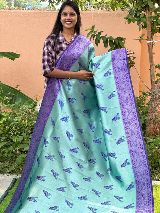 KANCHI SEMI SILK SAREE