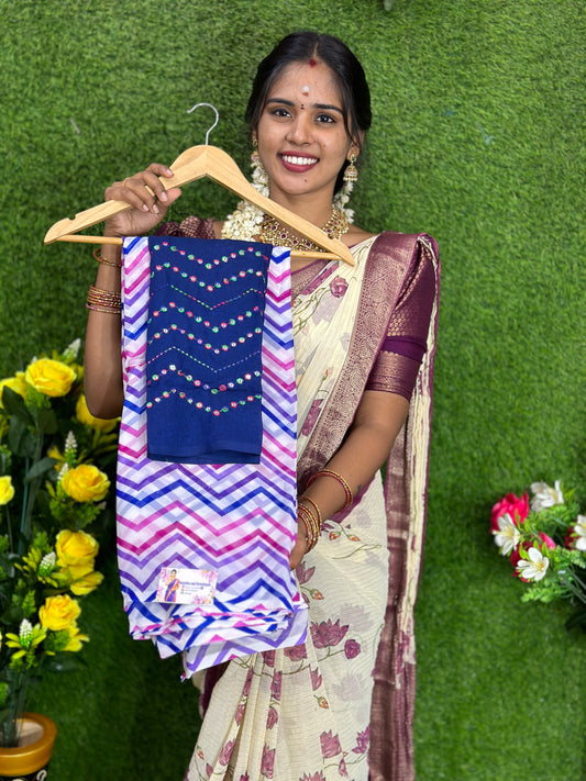 GEORGETTE SAREE COMBO