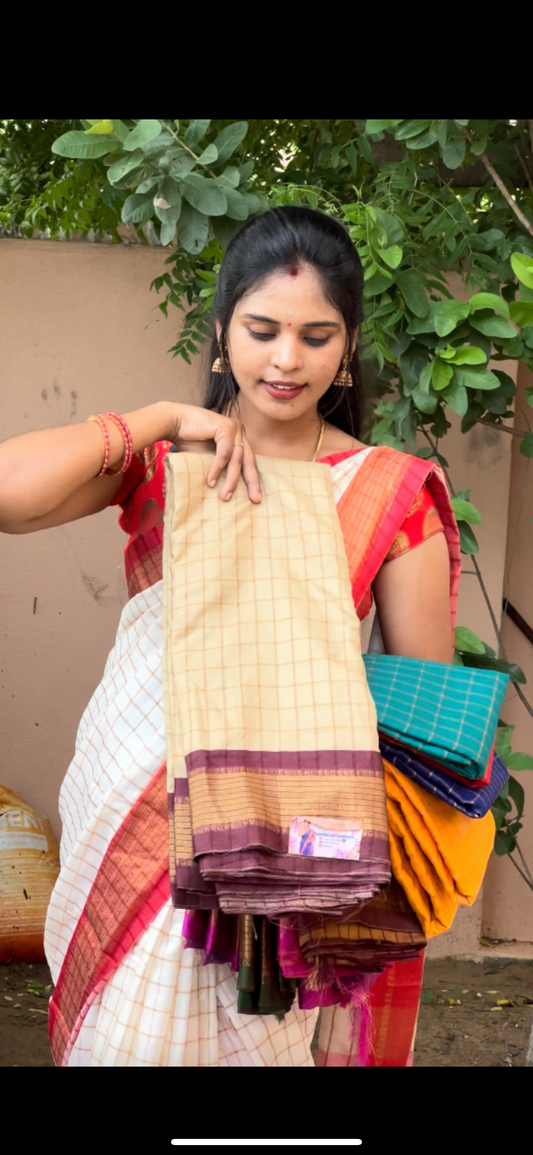 KANCHI SEMI SILK SAREE