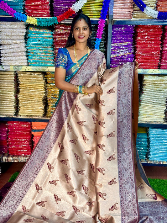 KANCHI SEMI SILK SAREE