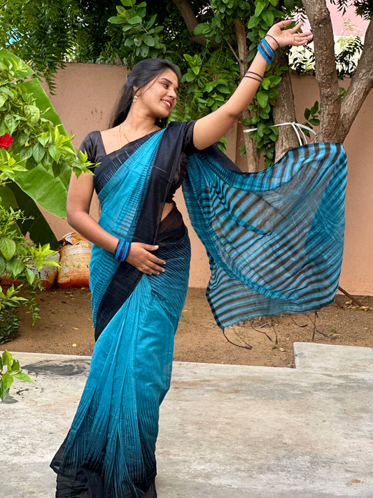 Khadi Tissue saree