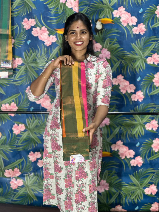 KANCHI SEMI SILK SAREE