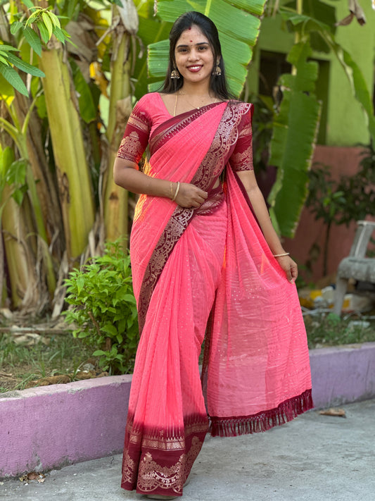 Georgette saree