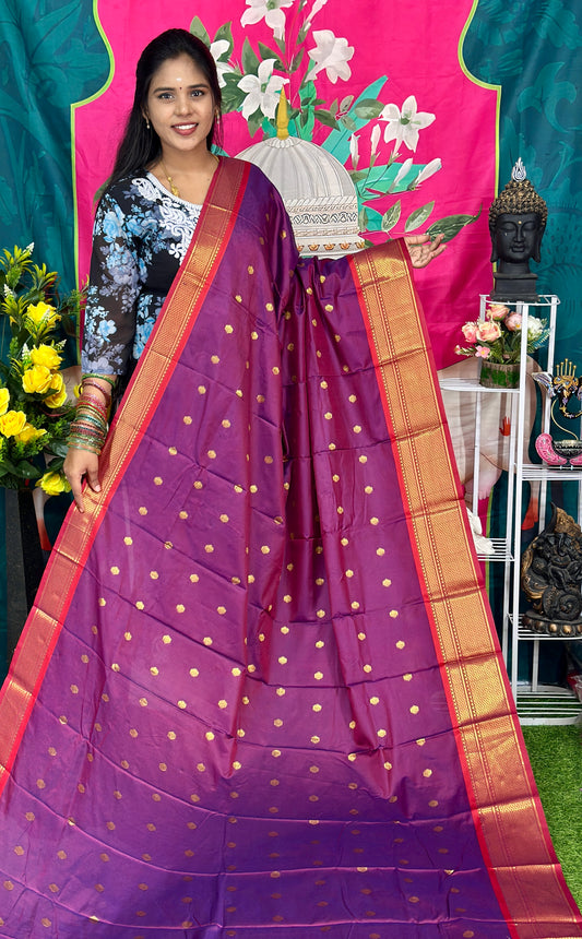 KANCHI SEMI SILK SAREE