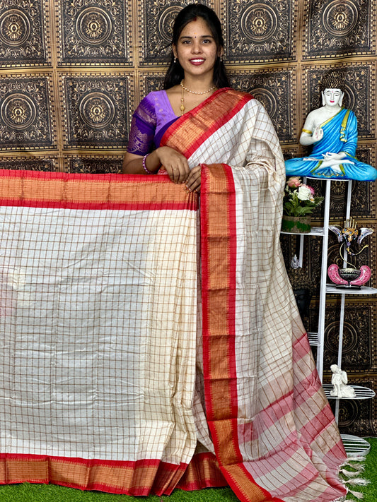 KANCHI SEMI SILK SAREE
