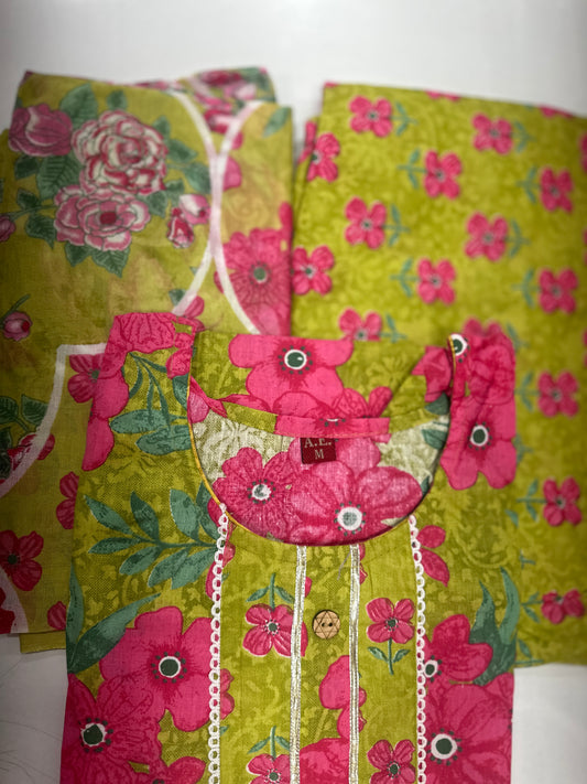 Kurtis 3 piece set