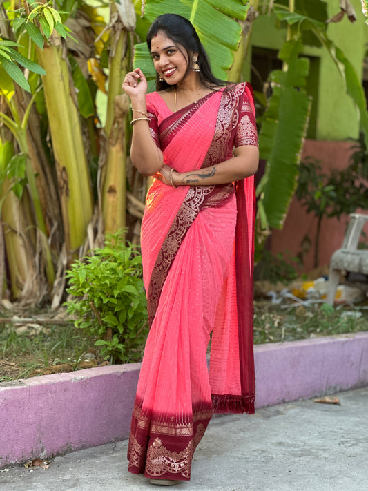 Georgette saree