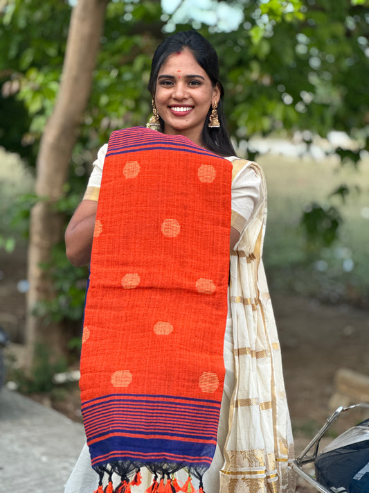 Mul cotton saree