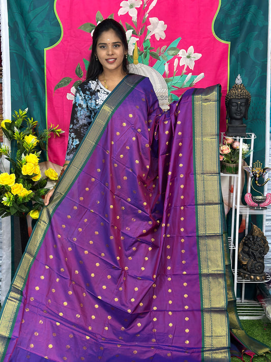 KANCHI SEMI SILK SAREE