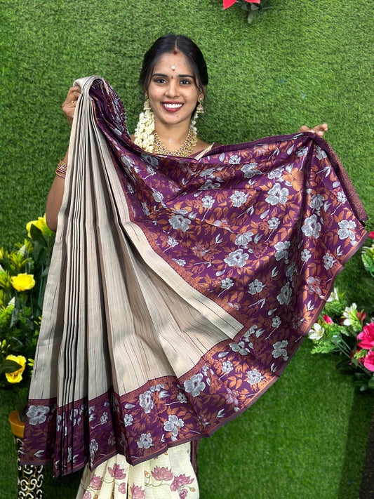 KANCHI SEMI SILK SAREE