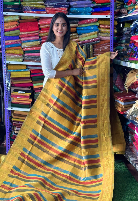 KANCHI SEMI SILK SAREE