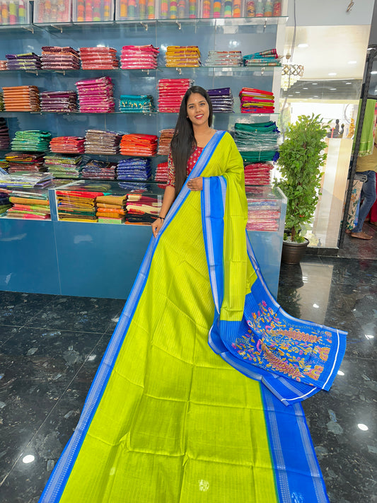 Grape silk saree