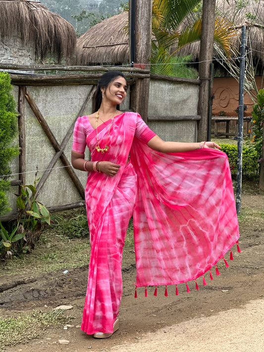 Georgette saree