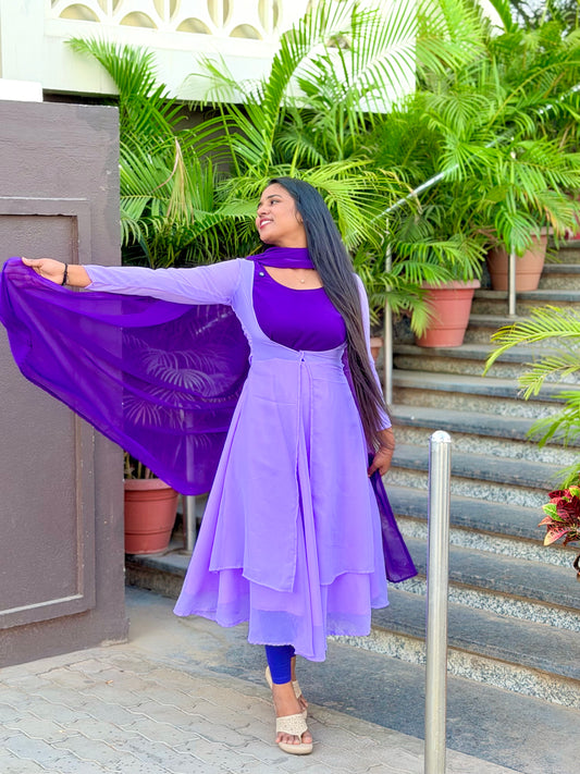 Kurti and dupatta