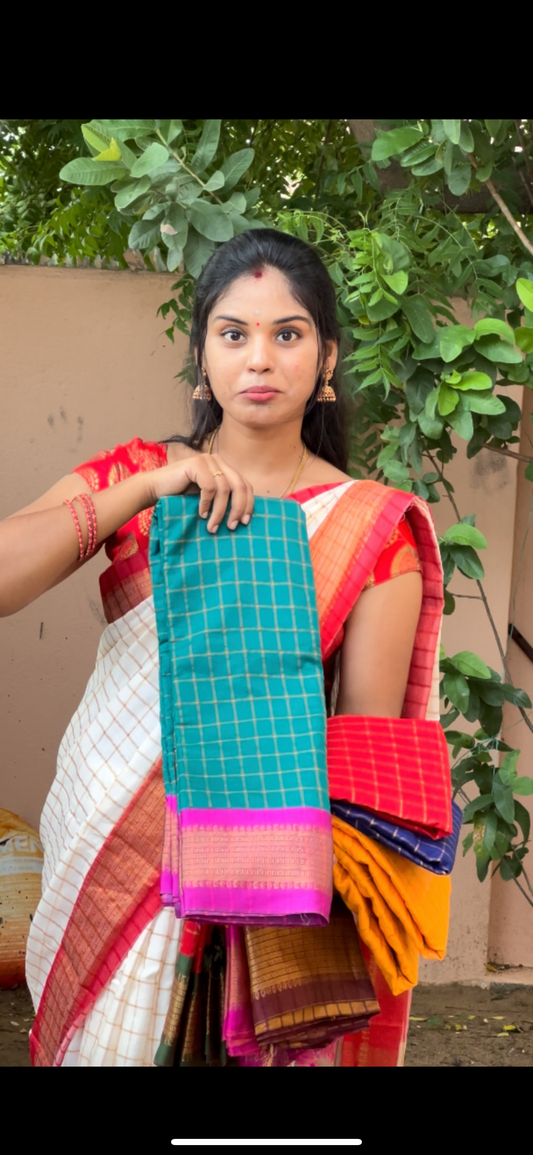 KANCHI SEMI SILK SAREE