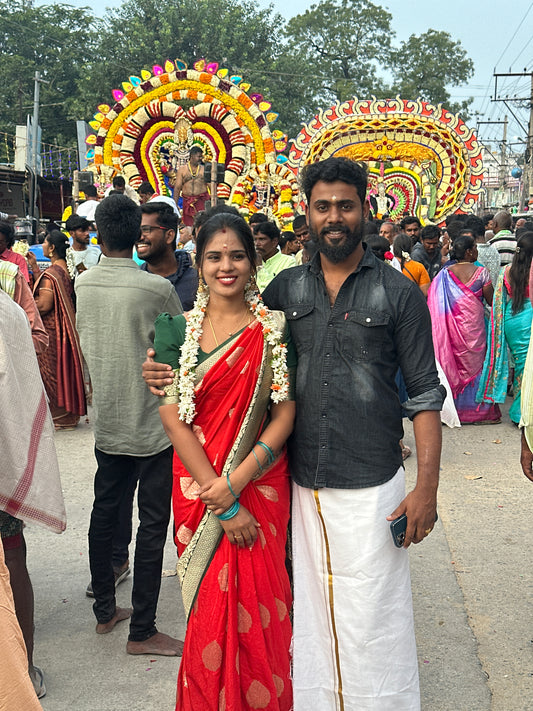 Mysore Crepe Saree
