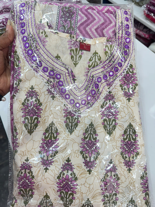 Kurtis set 3 piece