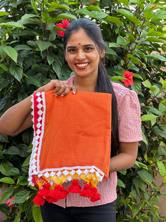 Mul cotton saree