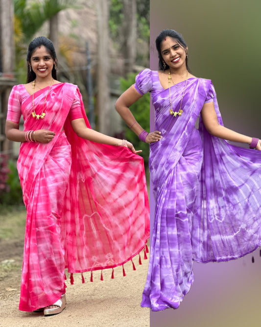 Georgette saree