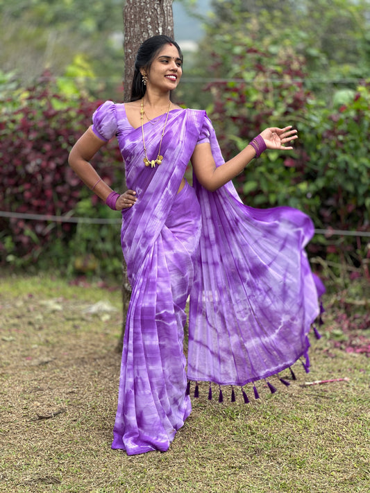 Georgette saree