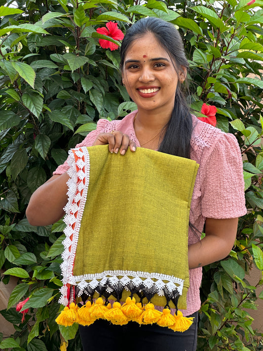Mul cotton saree