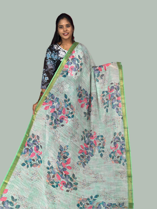 LINEN COTTON SAREE