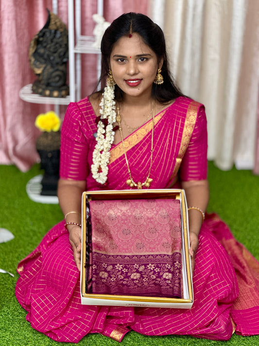 Kanchi bridal Saree